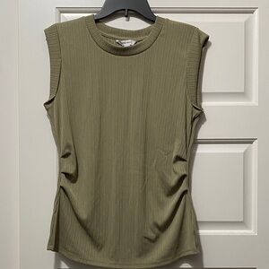 Nine West cap sleeve blouse